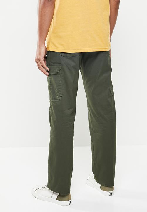 Lee  - Frontier extreme comfort cargo pants - olive