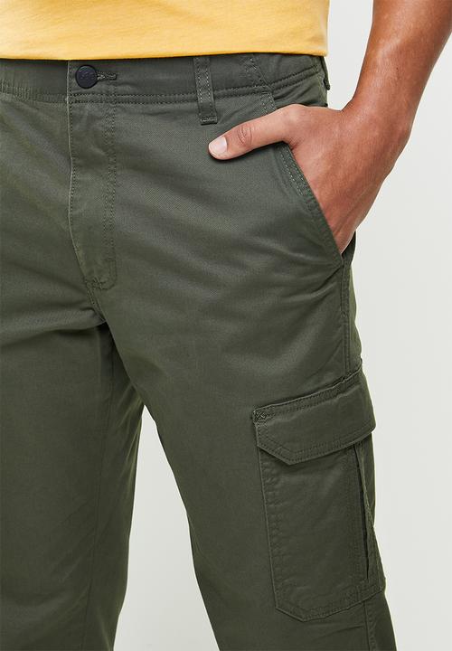 Lee  - Frontier extreme comfort cargo pants - olive