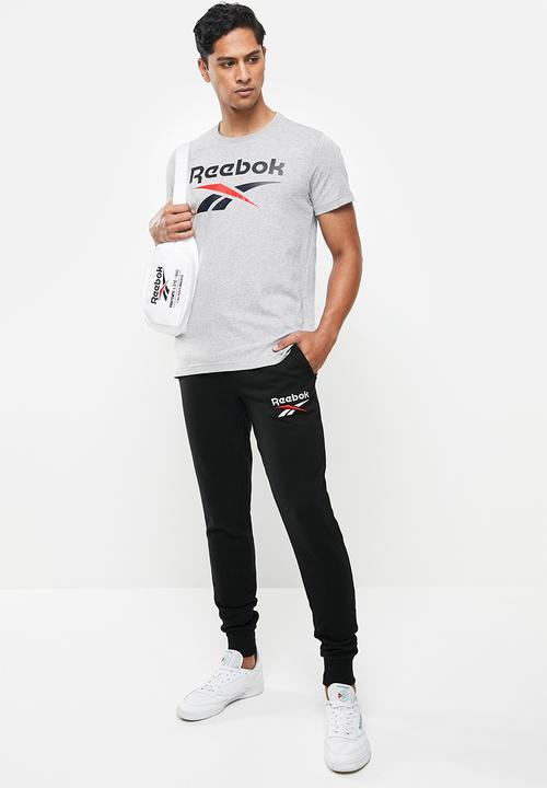 Reebok - Gs reebok stacked tee - grey