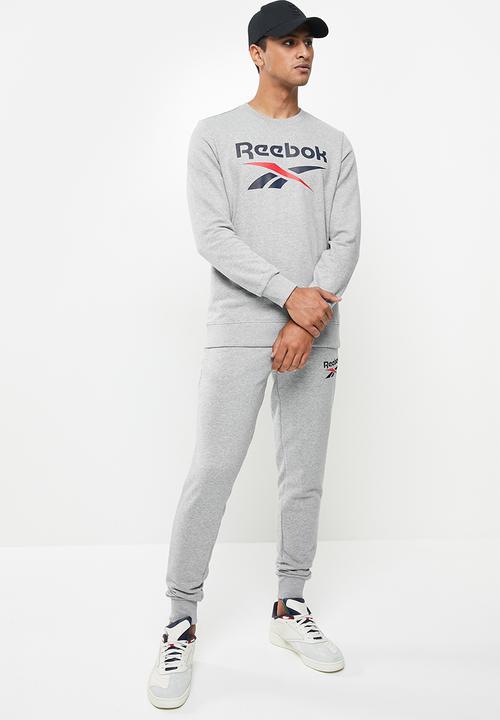 Reebok - Te ft bl crew sweatshirts - medium grey heather