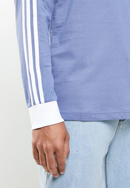 adidas Originals - 3-stripes long sleeve t-shirt - blue 