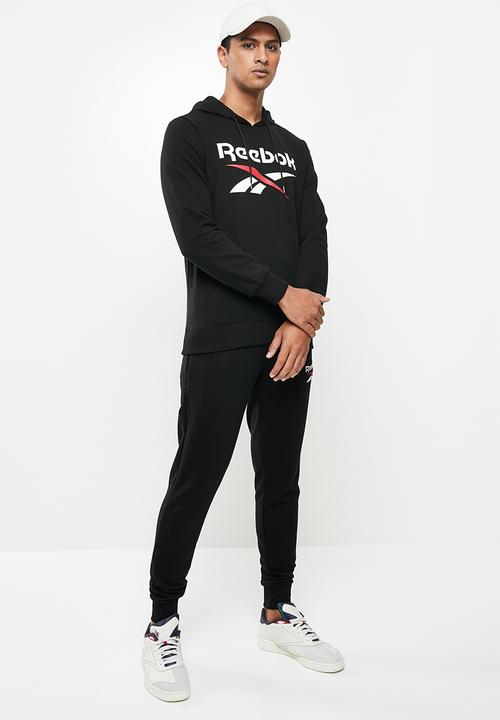 Reebok - Te ft oth bl  hoodie track tops - black