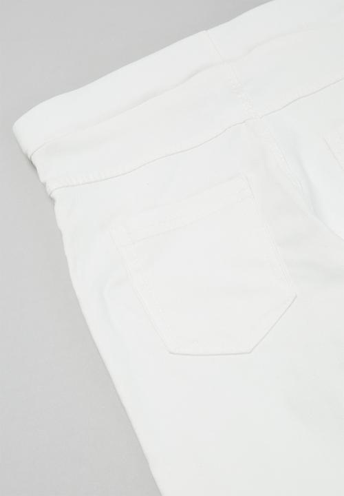 Pop Candy - Girls jeggings - white