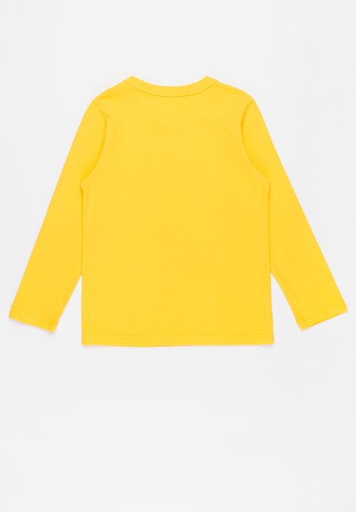 Pop Candy - Long leeve printed tee - yellow