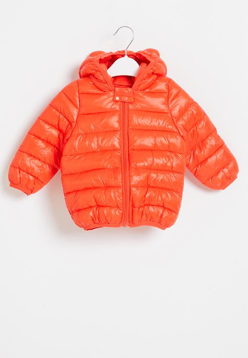 Pop Candy - Baby boys bomber jacket - orange