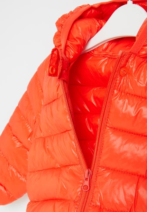 Pop Candy - Baby boys bomber jacket - orange