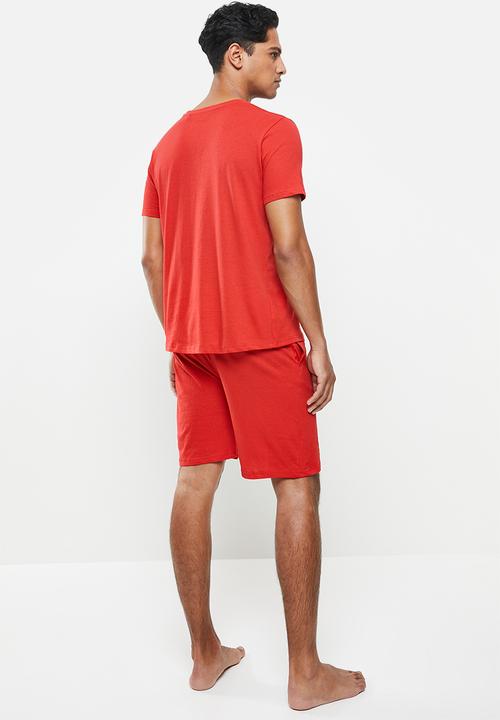 Brave Soul - Debut loungewear - red