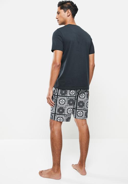 Brave Soul - Nellb loungewear - navy & white