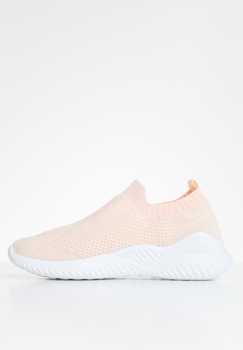 Butterfly Feet - Mist sock sneaker - pink