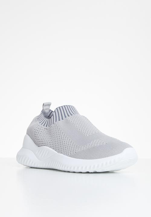 Butterfly Feet - Mist sock sneaker - grey