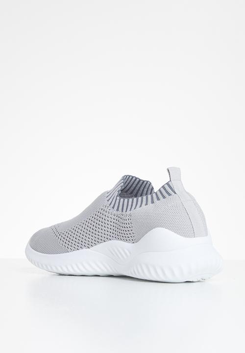 Butterfly Feet - Mist sock sneaker - grey