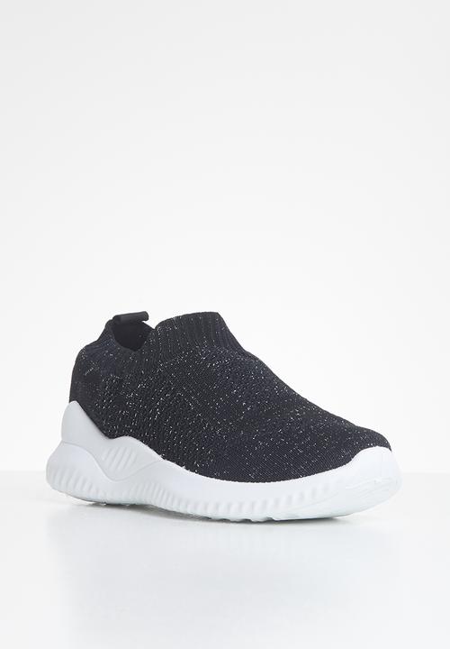Butterfly Feet - Mist sock sneaker - black
