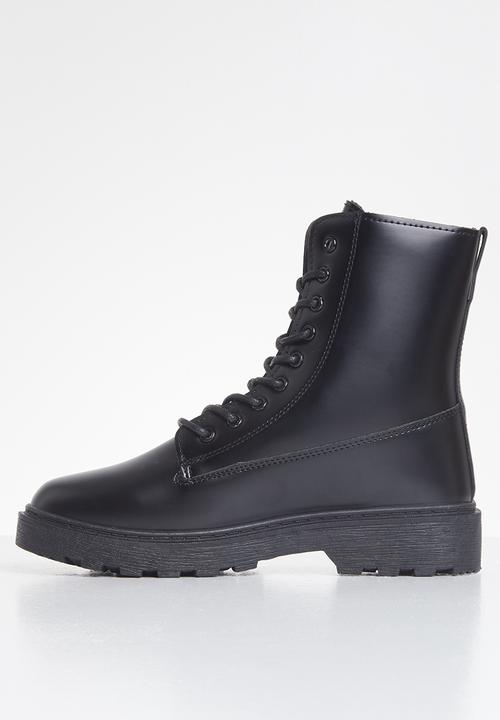 Superbalist - Letta lace-up boot - black