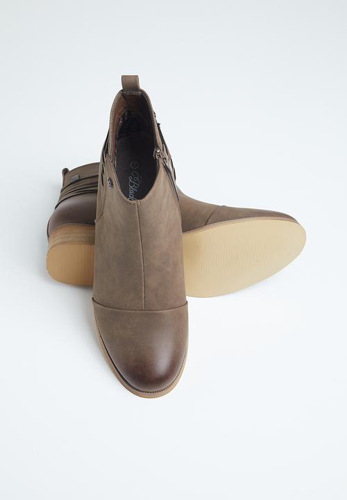 Miss Black - Clovis ankle boot - brown