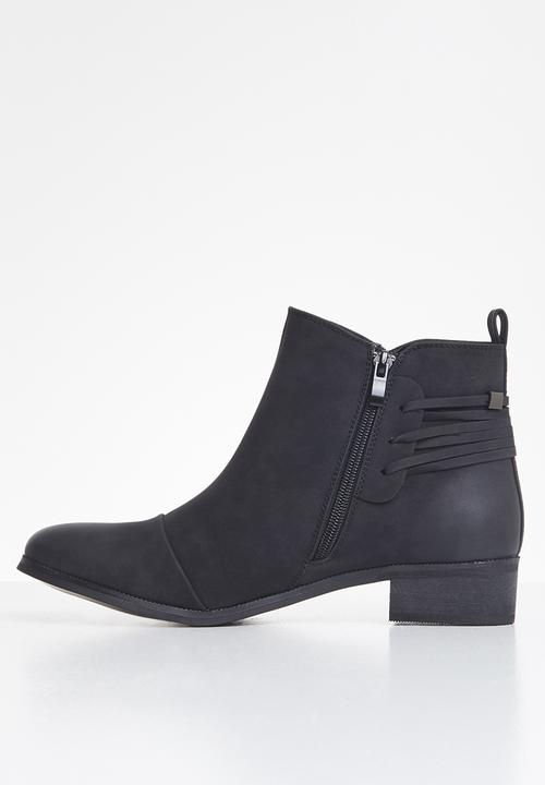 Miss Black - Clovis ankle boot - black