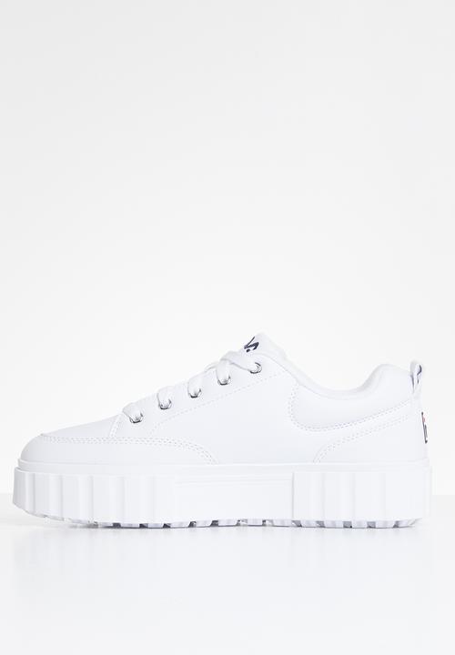 FILA - Sandblast low pu - white 