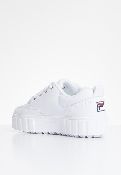 FILA - Sandblast low pu - white 