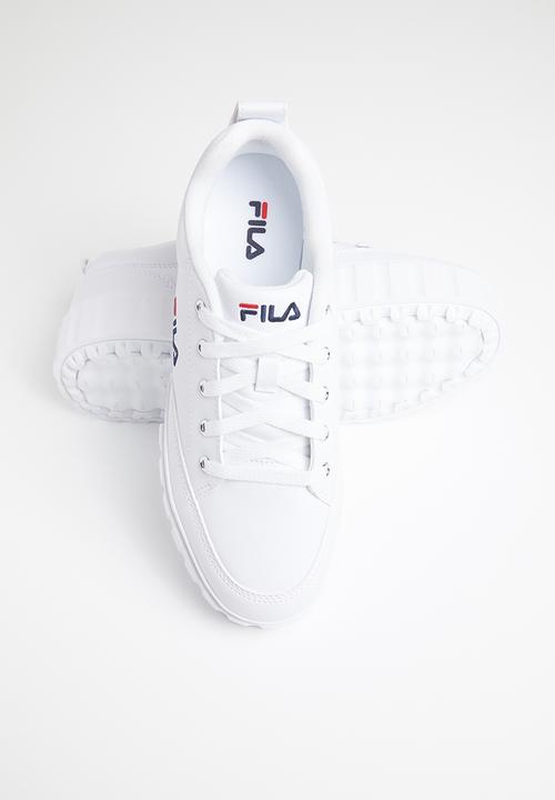 FILA - Sandblast low pu - white 