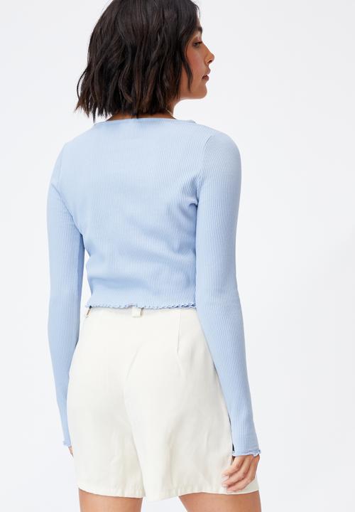 Cotton On - Violetta co-ord twin set - blue
