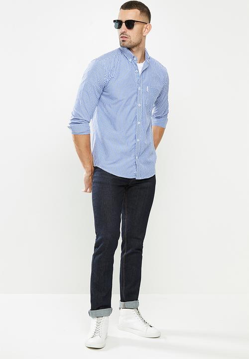 Ben Sherman - Med ging shirt - dark blue
