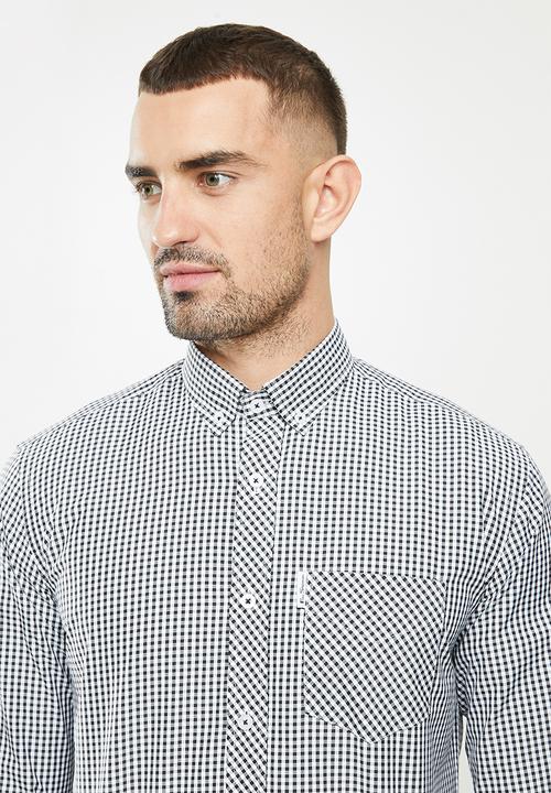 Ben Sherman - Med ging shirt - black