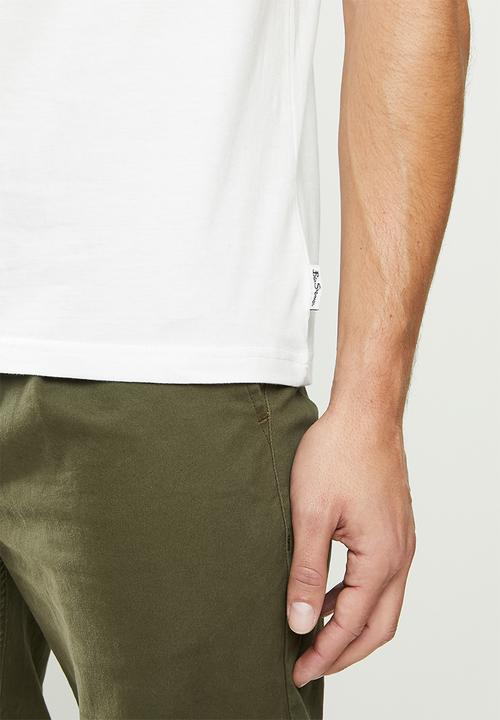 Ben Sherman - Soul tee - white 