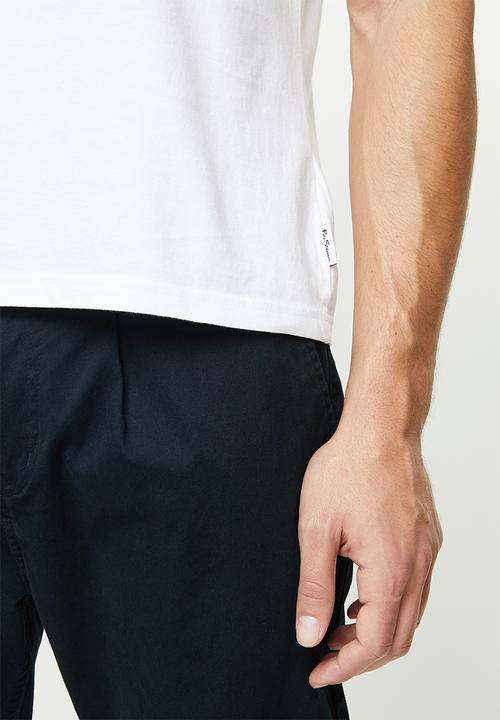 Ben Sherman - Drum target tee - white