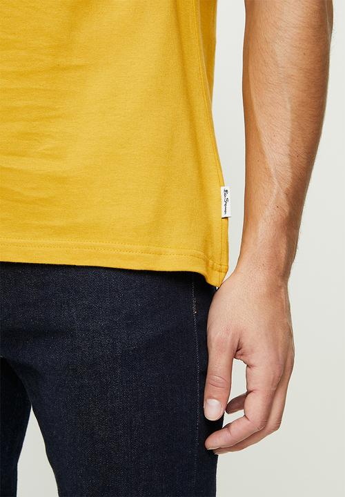 Ben Sherman - Drum target tee - mustard
