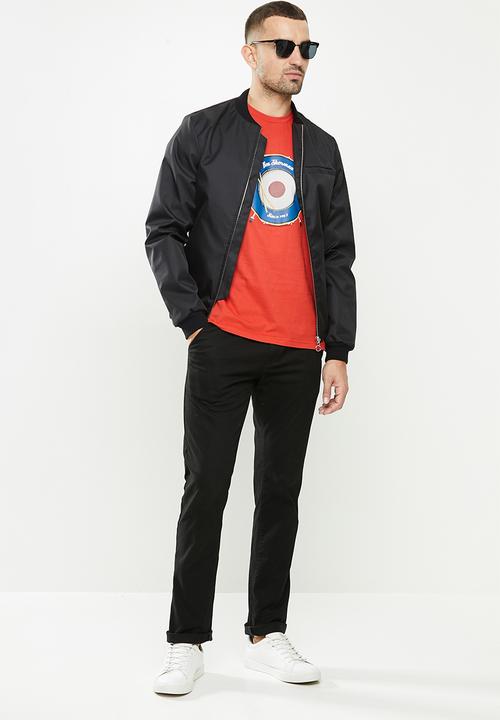 Ben Sherman - Drum target tee - red