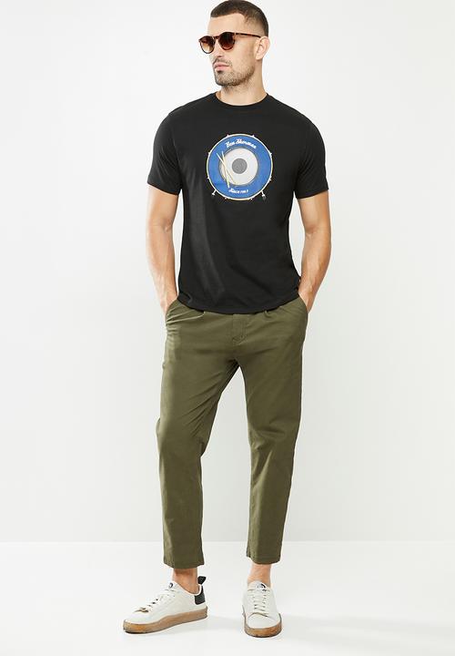 Ben Sherman - Drum target tee - black