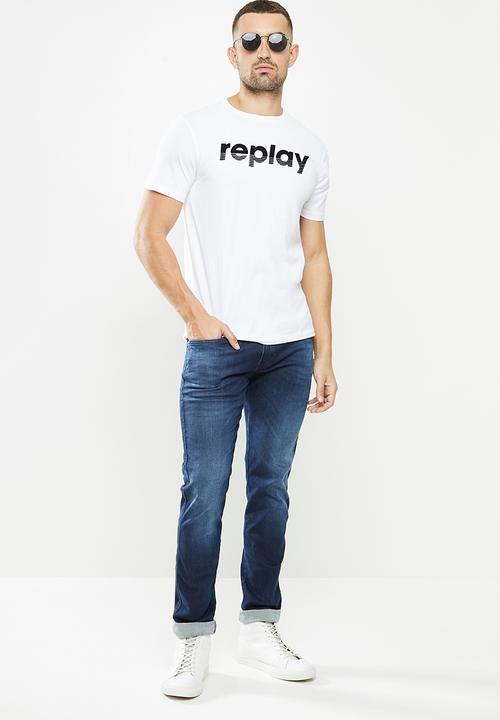 Replay - Replay log tee - white