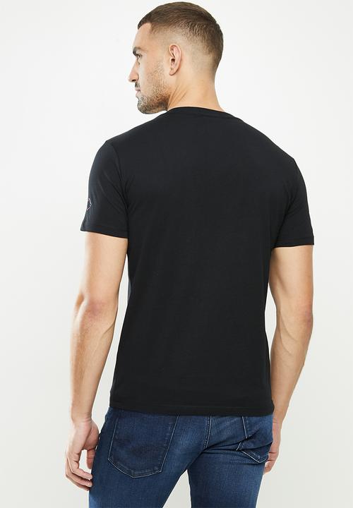 Replay - Replay label patch tee - black