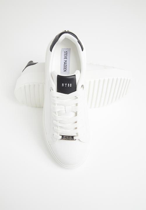 Steve Madden - Catcher sneaker - white & black