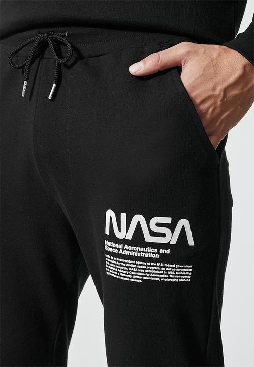 Superbalist - Miami NASA skinny sweatpants - black