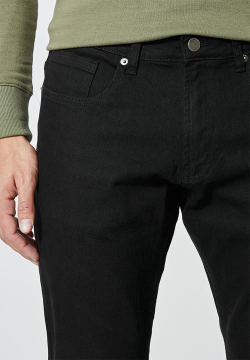 Superbalist - Detroit tapered jeans - black