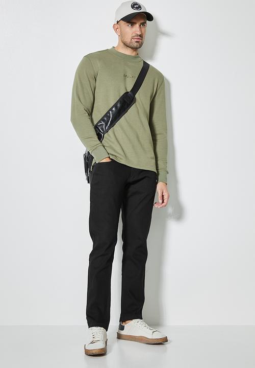 Superbalist - Detroit tapered jeans - black