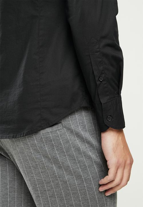 Replay - Replay poplin shirts - black