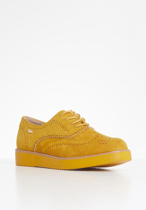 Plum - Bray brogue - mustard