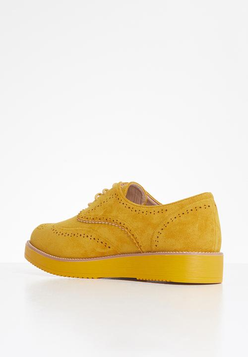 Plum - Bray brogue - mustard