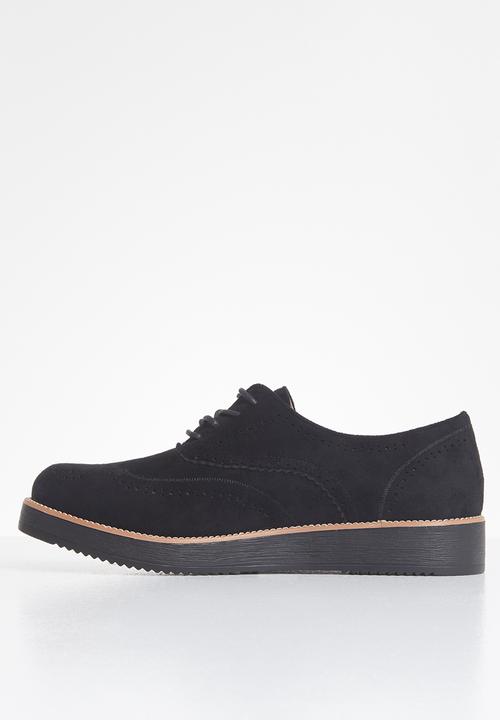 Plum - Bray brogue - black