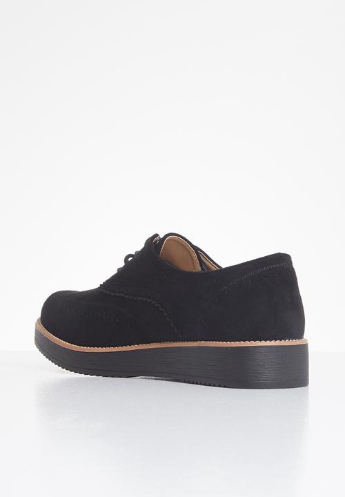 Plum - Bray brogue - black