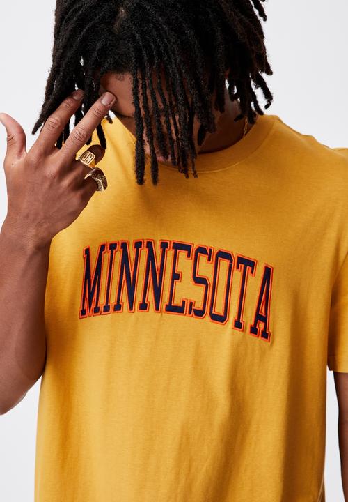 Factorie - Regular graphic T-shirt - yellow 