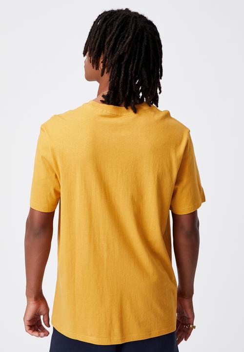 Factorie - Regular graphic T-shirt - yellow 