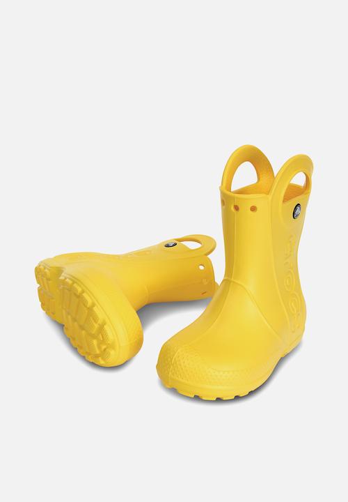 Crocs - Handle it rain boot kids - yellow