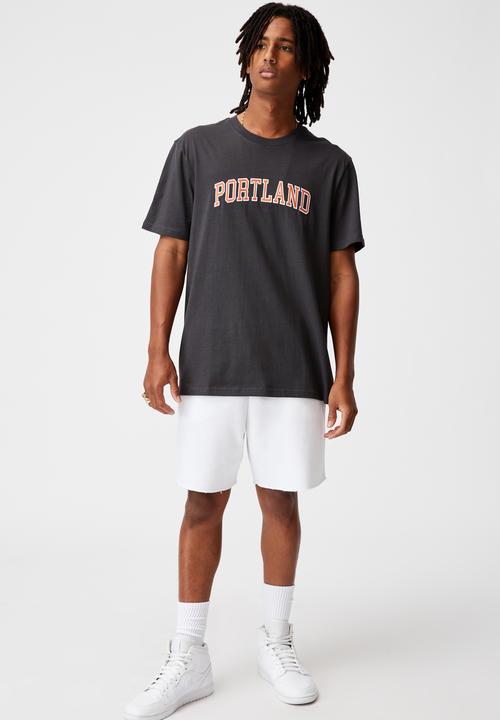 Factorie - Regular graphic T-shirt - slate