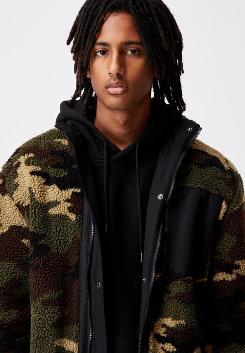 Factorie - Reversible sherpa ski jacket - multi 