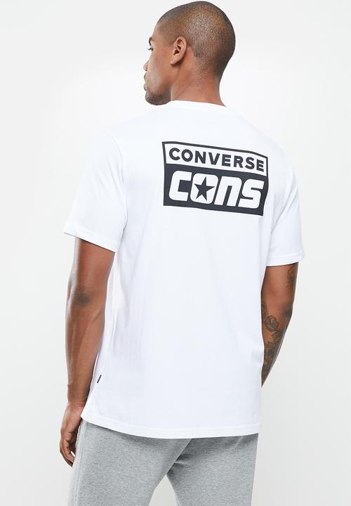 Converse - Cons graphic tee - white