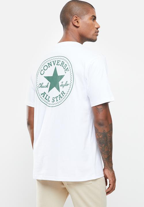 Converse - Chuck taylor patch short sleeve tee - white