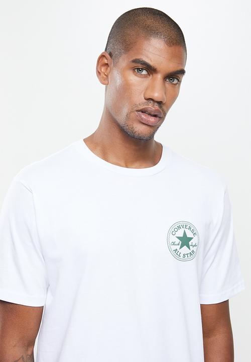 Converse - Chuck taylor patch short sleeve tee - white
