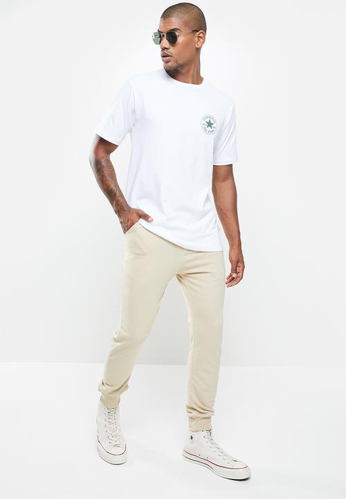 Converse - Chuck taylor patch short sleeve tee - white